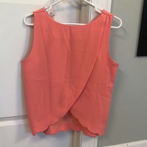 J.Crew tulip-back scallop blouse